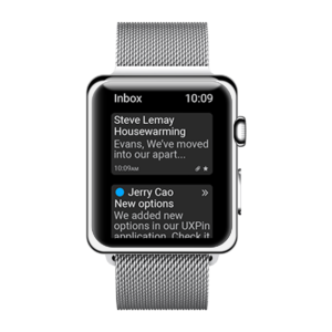 Steel Apple Watch